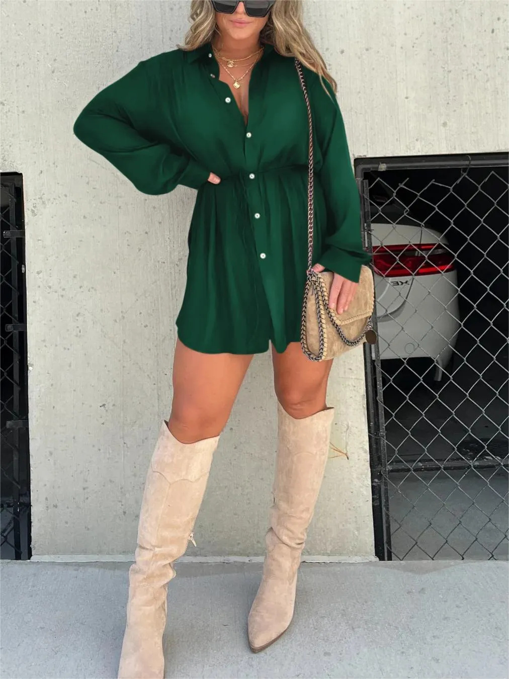 Marlies™ | Abito romper in satin alla moda