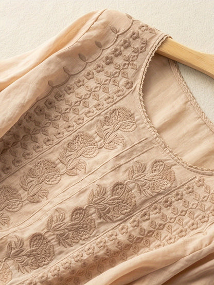 NATALIE – ELEGANZA SENZA TEMPO BLUSA RICAMATA