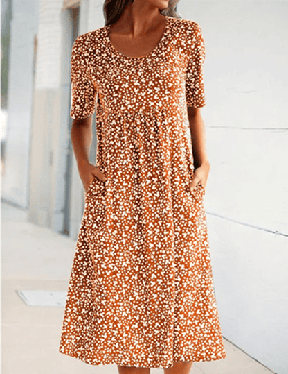 Fabienne™ | Abito Estivo a Fiori