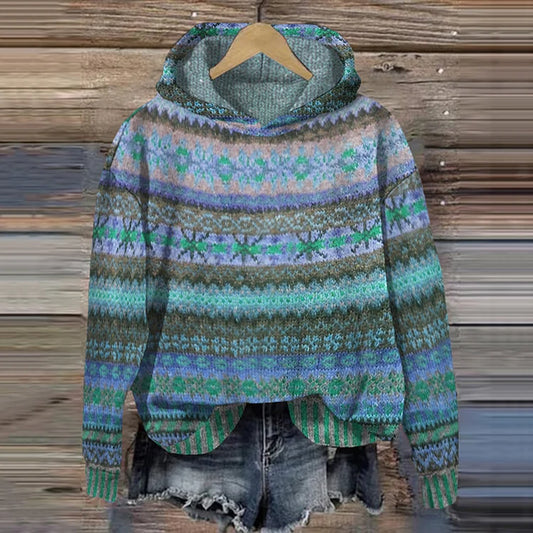 Anja | Accogliente Maglione Etno