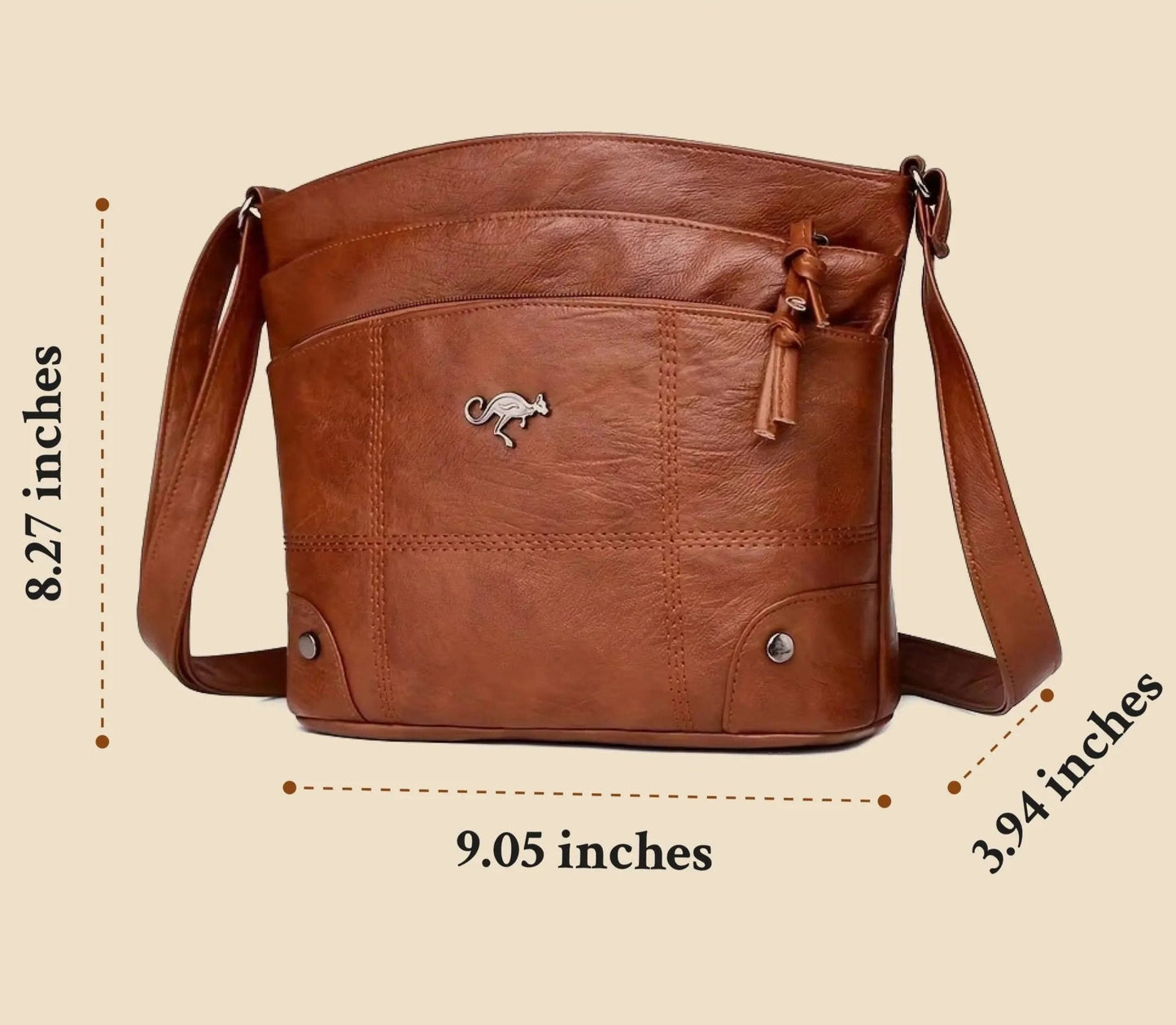 Eveline - Borsa in Pelle Robusta