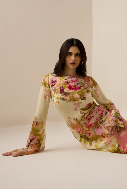 ALINA – ABITO ROMANTICO FLOREALE