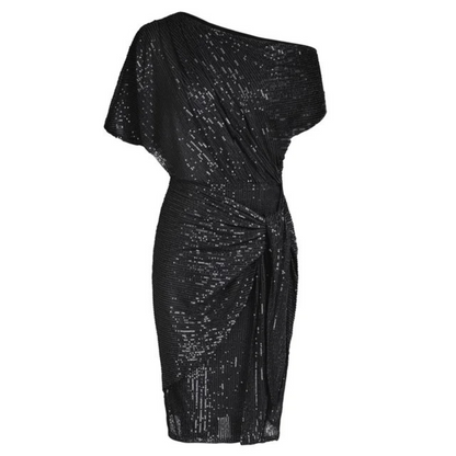 ISABELLA – ABITO DA FESTA CON TWIST SCINTILLANTE