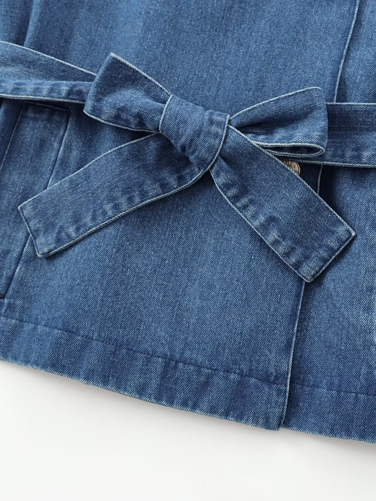 DAPHNE – GIACCA IN DENIM CON CINTURA
