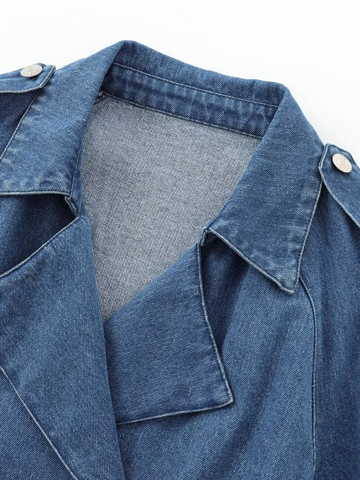 DAPHNE – GIACCA IN DENIM CON CINTURA