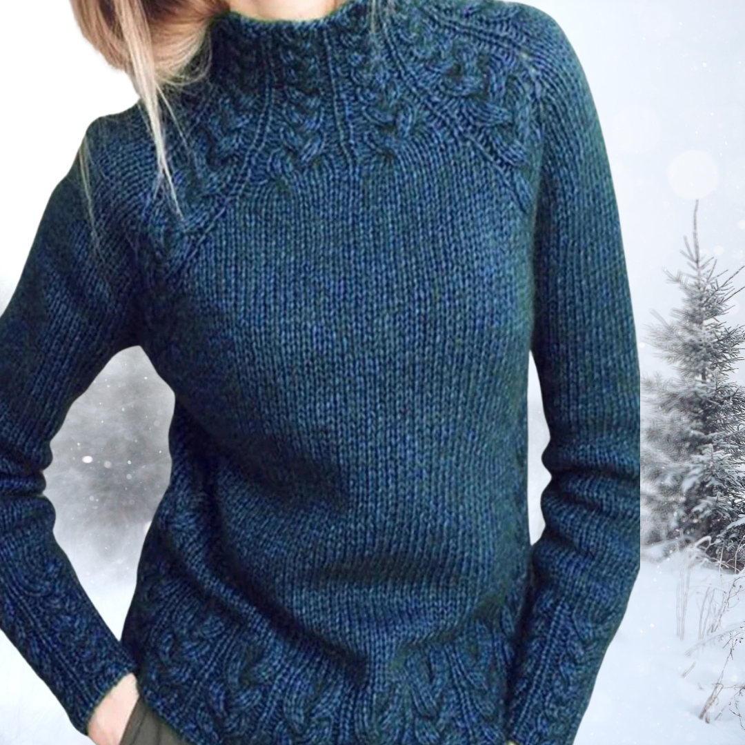 Marijke™ | Elegante maglione a collo alto