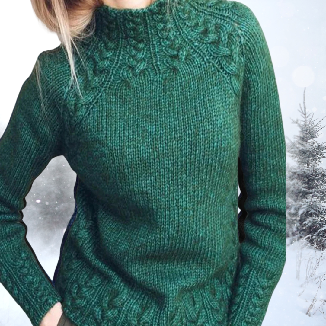 Marijke™ | Elegante maglione a collo alto