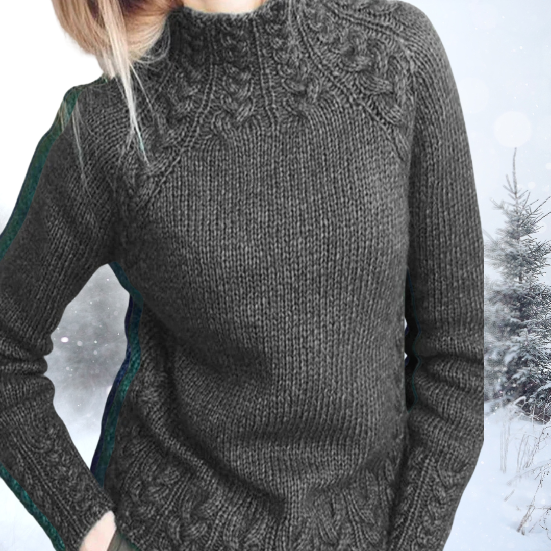 Marijke™ | Elegante maglione a collo alto