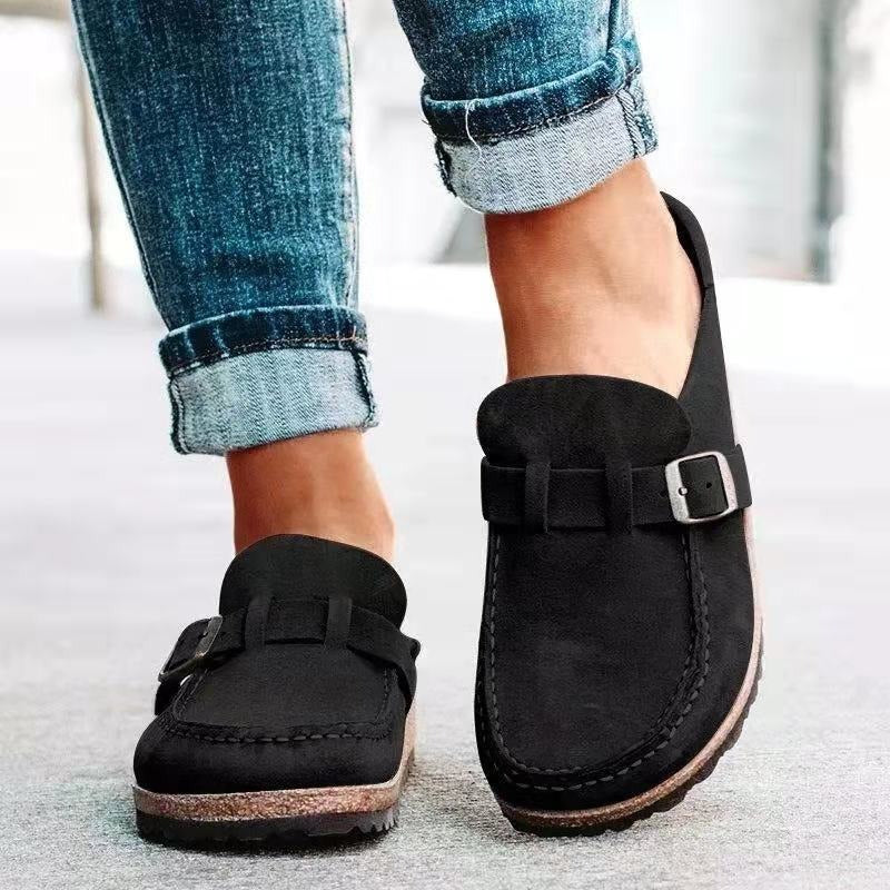Claire™ | Scarpe Instap in Suede Retro