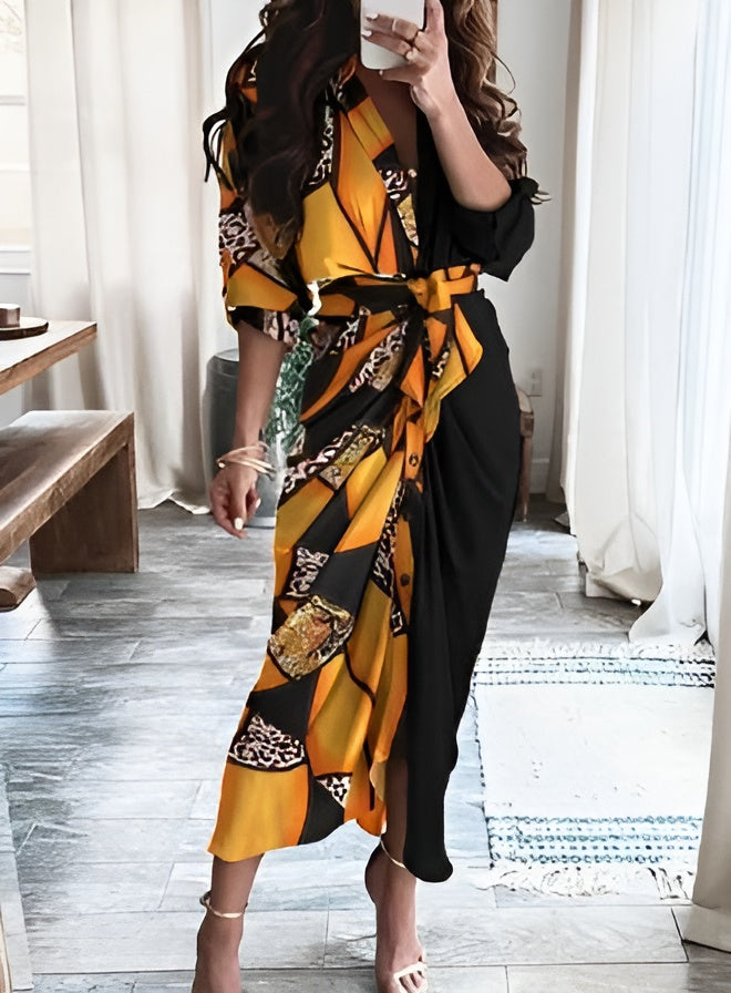 Wilke™ | Elegante vestito a fascia