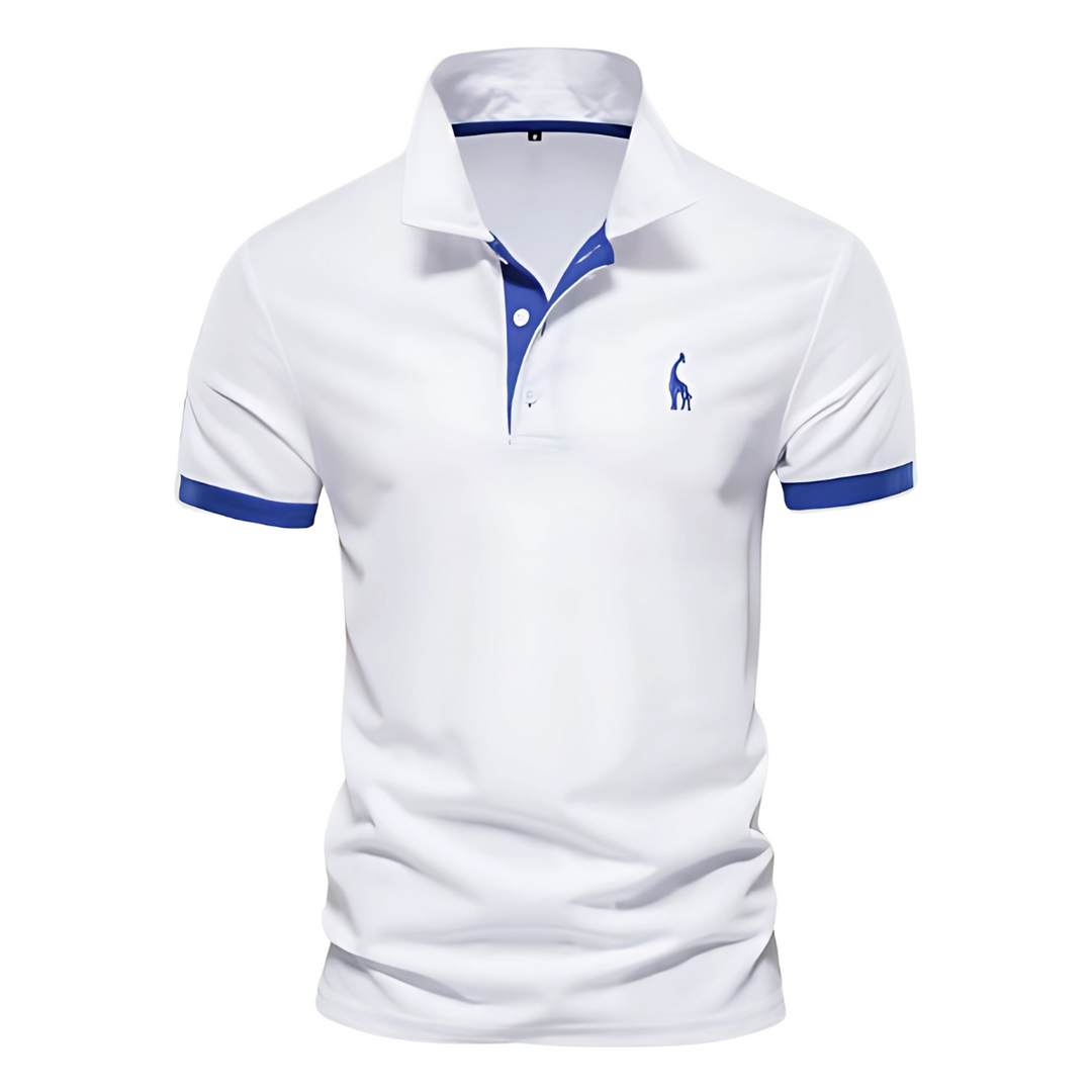 Thomas™ | Polo sportiva con dettagli a contrasto