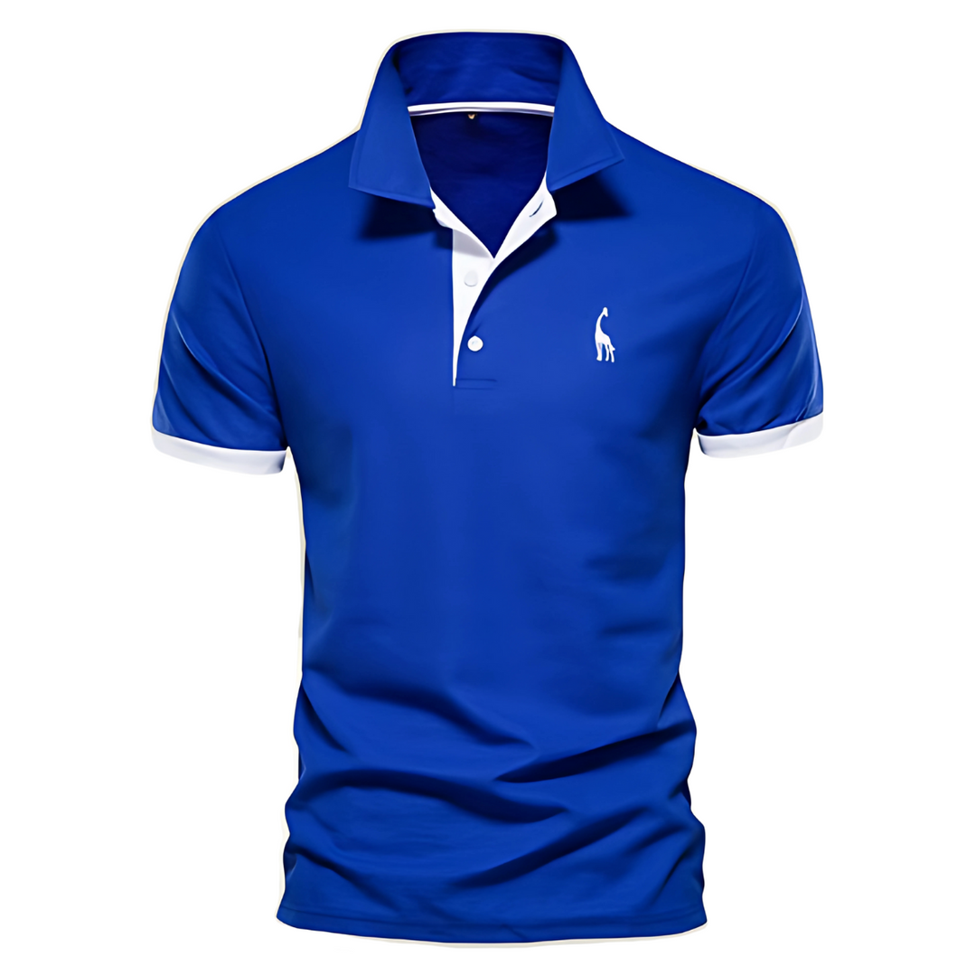 Thomas™ | Polo sportiva con dettagli a contrasto