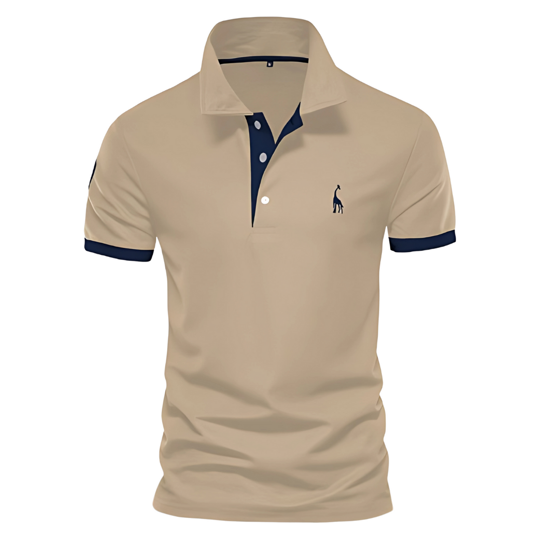 Thomas™ | Polo sportiva con dettagli a contrasto