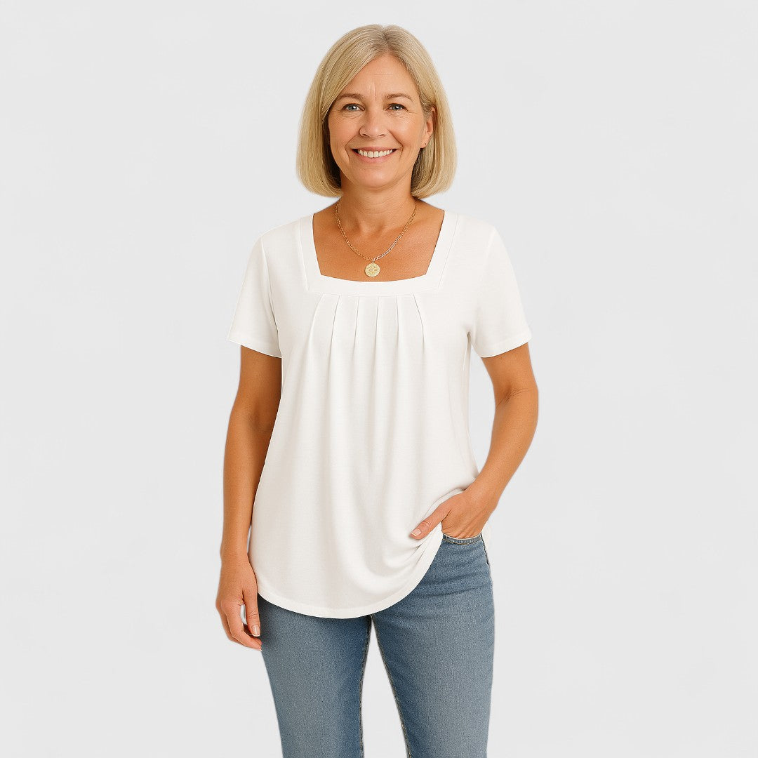 MARIA – CAMICIA PLISSETTATA ELEGANTE SENZA SFORZO