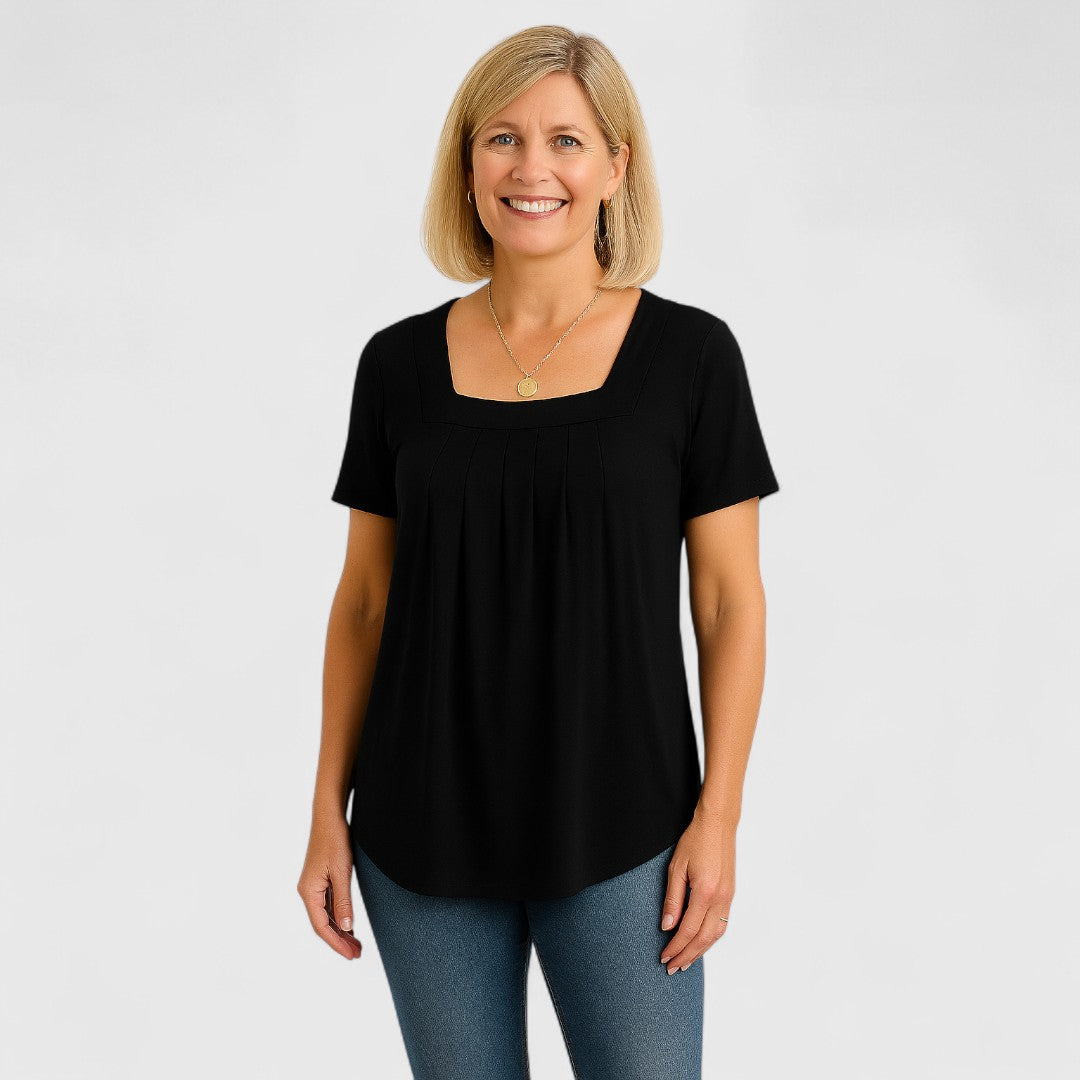MARIA – CAMICIA PLISSETTATA ELEGANTE SENZA SFORZO