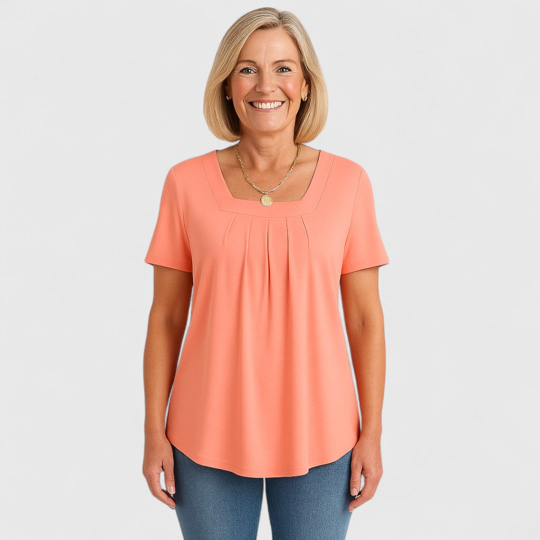 MARIA – CAMICIA PLISSETTATA ELEGANTE SENZA SFORZO