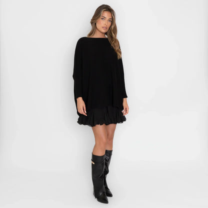 Maglione Oversized Beige - Completamente caldo!