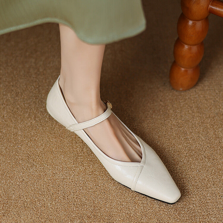 AMARA – ELEGANTE BALLERINA CON CINTURINO