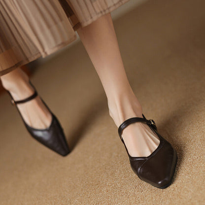 AMARA – ELEGANTE BALLERINA CON CINTURINO