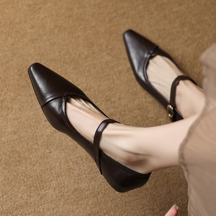 AMARA – ELEGANTE BALLERINA CON CINTURINO