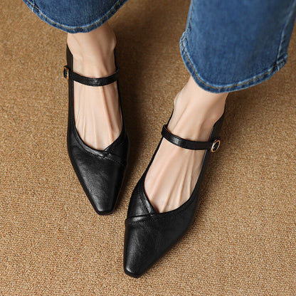 AMARA – ELEGANTE BALLERINA CON CINTURINO