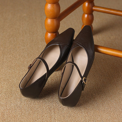 AMARA – ELEGANTE BALLERINA CON CINTURINO