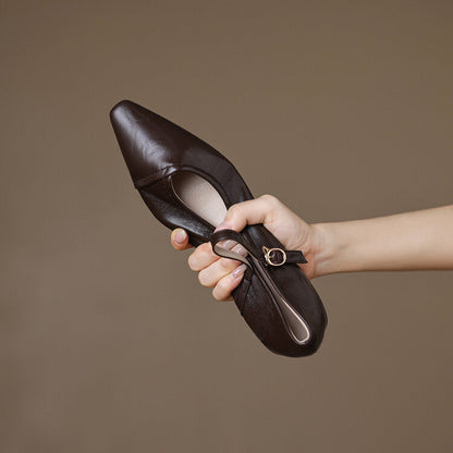 AMARA – ELEGANTE BALLERINA CON CINTURINO