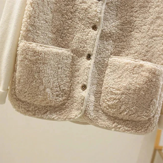 FABIENNE – GILET CON BOTTONI ACCOGLIENTE