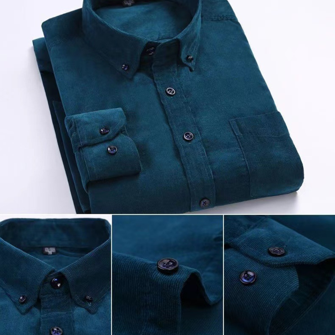 Emanuel™ | Camicia in Velluto a Coste