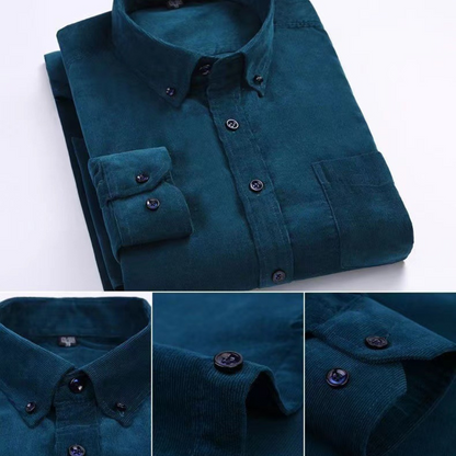 Emanuel™ | Camicia in Velluto a Coste