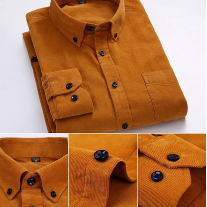 Emanuel™ | Camicia in Velluto a Coste