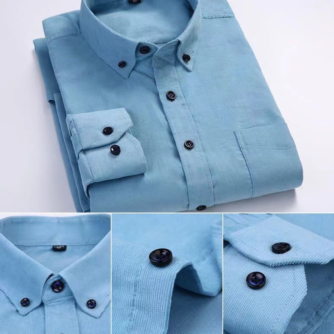 Emanuel™ | Camicia in Velluto a Coste