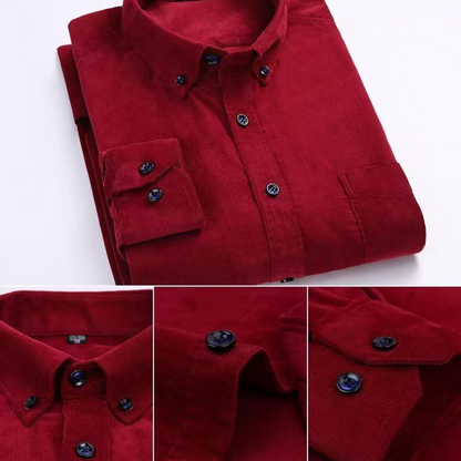 Emanuel™ | Camicia in Velluto a Coste
