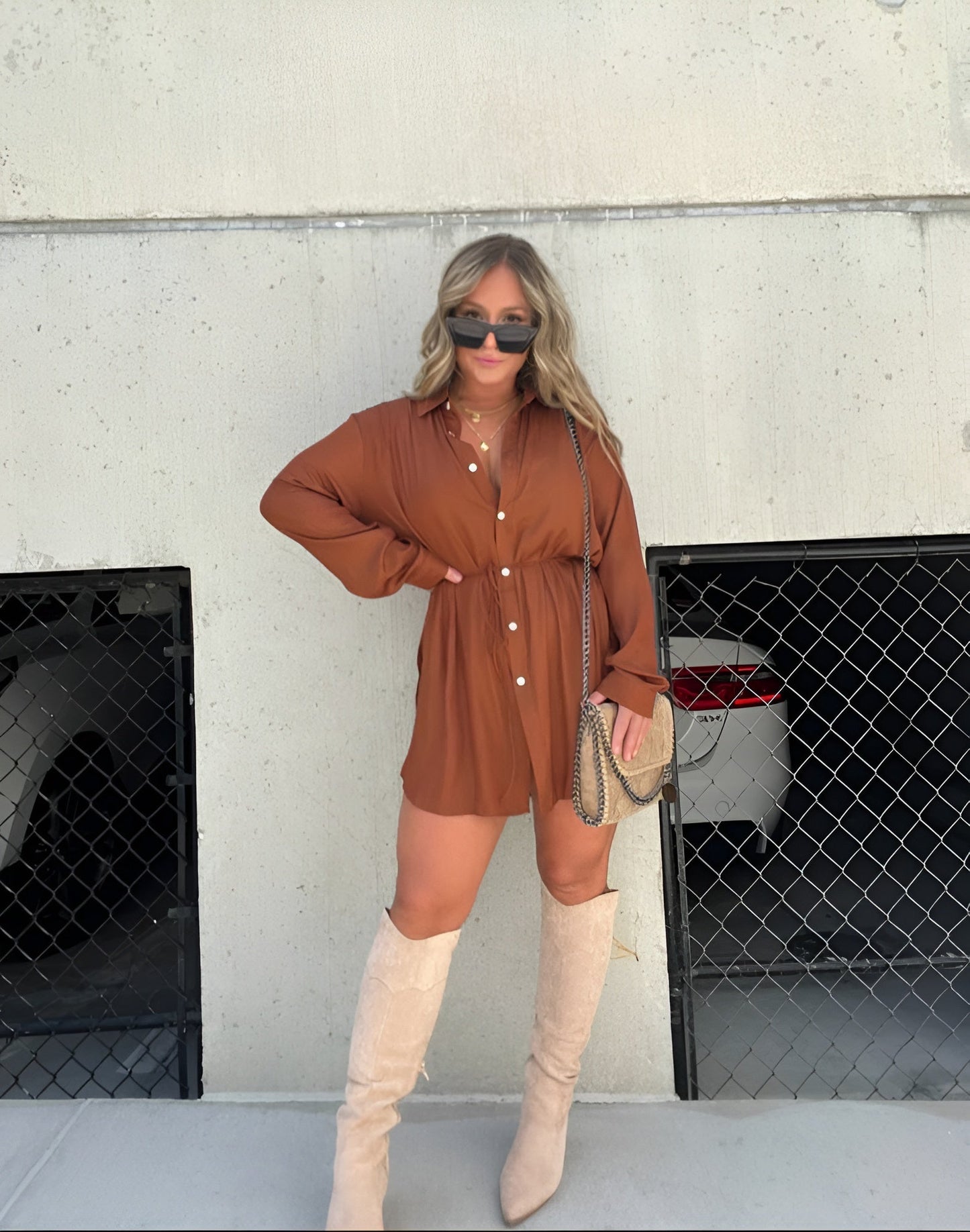 Marlies™ | Abito romper in satin alla moda
