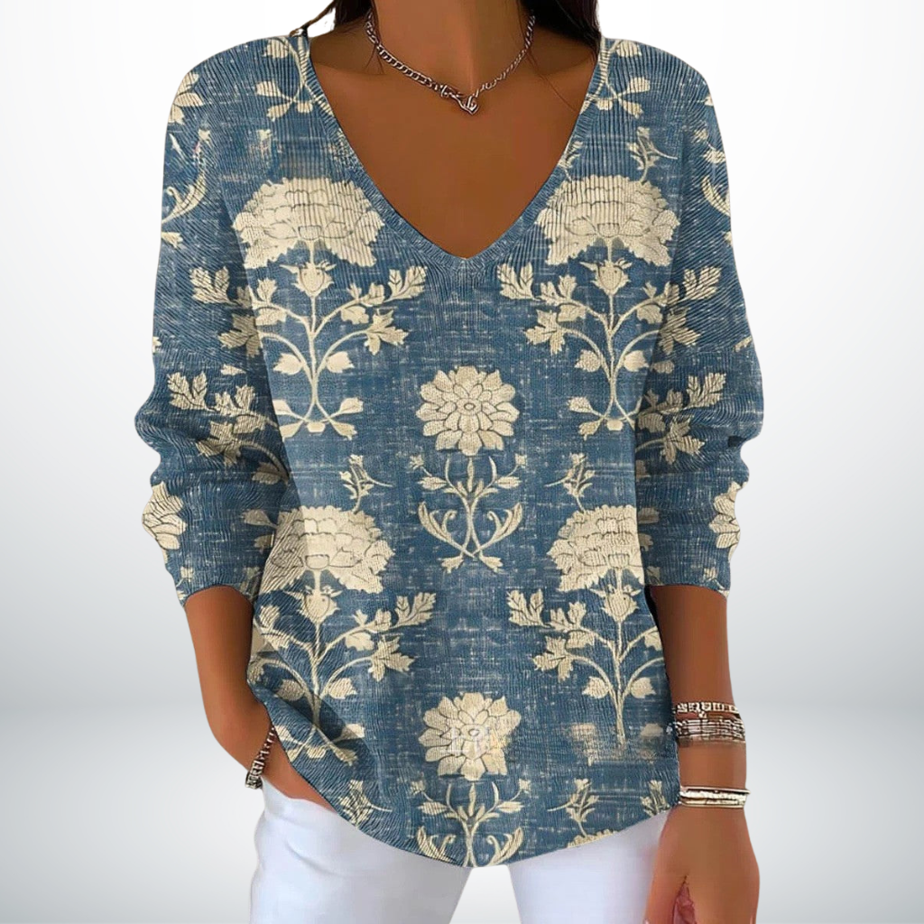 Evelien™ – Elegante Pullover con Scollatura a V
