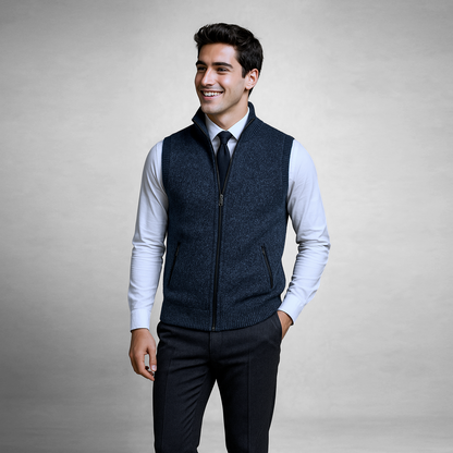 ALEXANDER – GILET CLASSICO CON ZIP