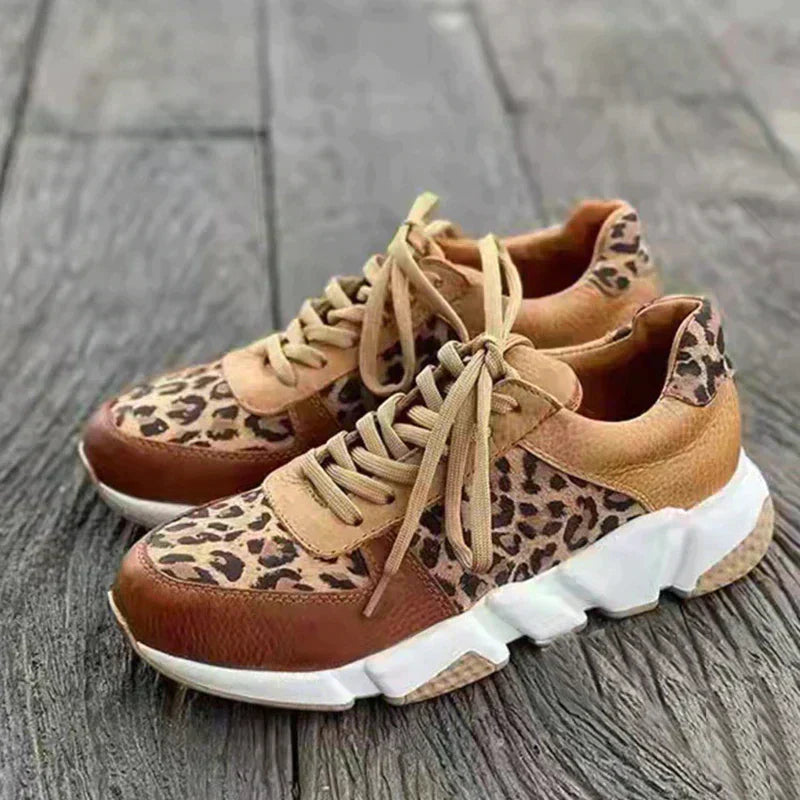Bibi™ | Sneakers alla Moda con Stampa Leopardata
