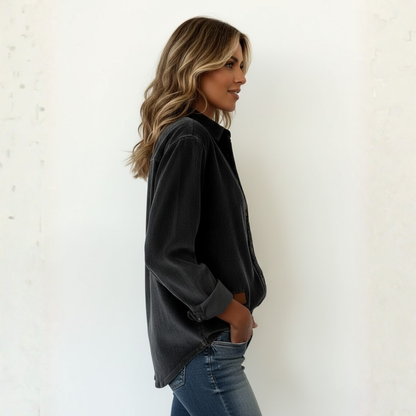 Elivianne - Una camicia in velluto a coste che funziona alla grande