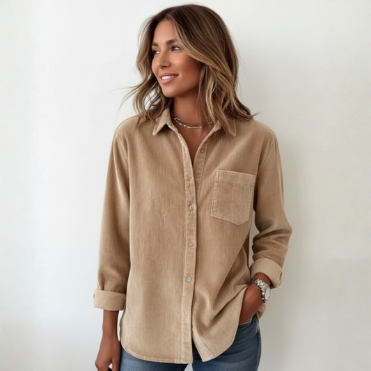 Elivianne - Una camicia in velluto a coste che funziona alla grande