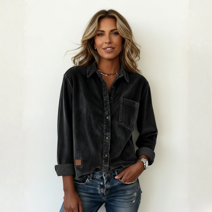Elivianne - Una camicia in velluto a coste che funziona alla grande