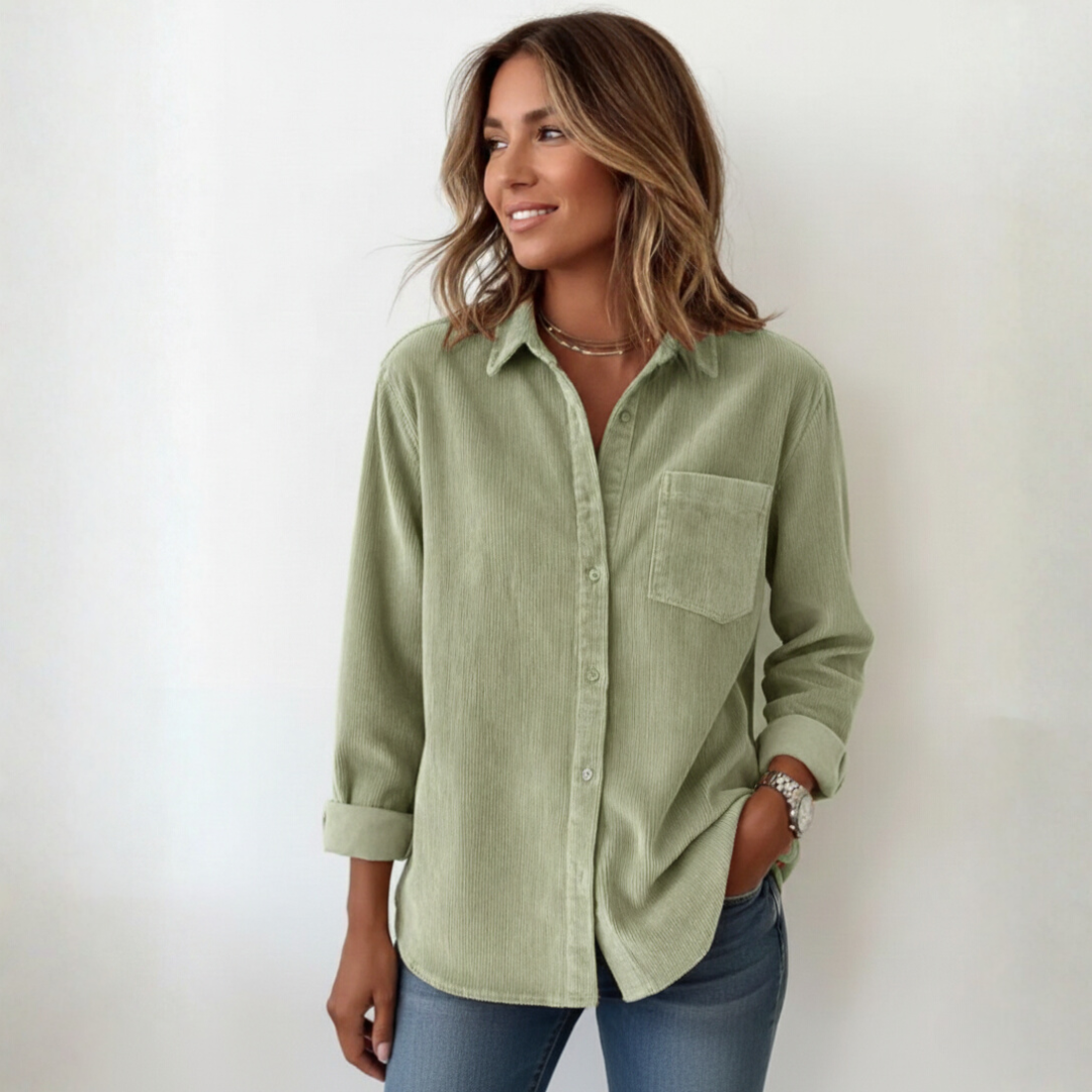 Elivianne - Una camicia in velluto a coste che funziona alla grande