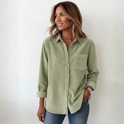 Elivianne - Una camicia in velluto a coste che funziona alla grande