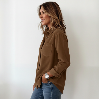 Elivianne - Una camicia in velluto a coste che funziona alla grande