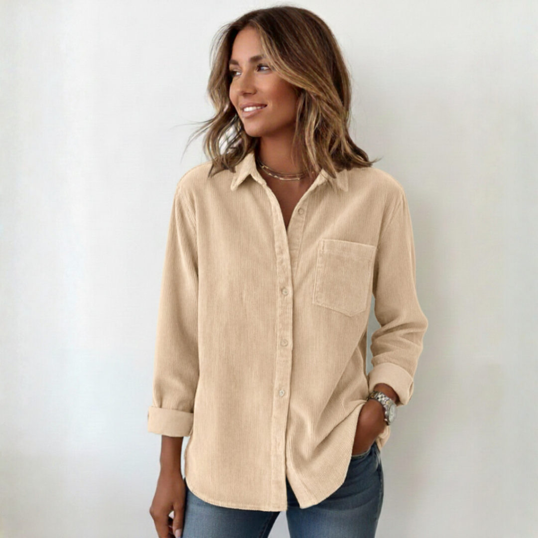 Elivianne - Una camicia in velluto a coste che funziona alla grande