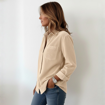 Elivianne - Una camicia in velluto a coste che funziona alla grande