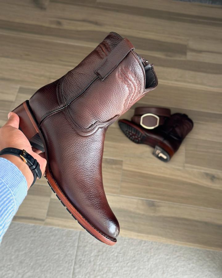 Renaud - Stivali ortopedici in pelle con comfort premium
