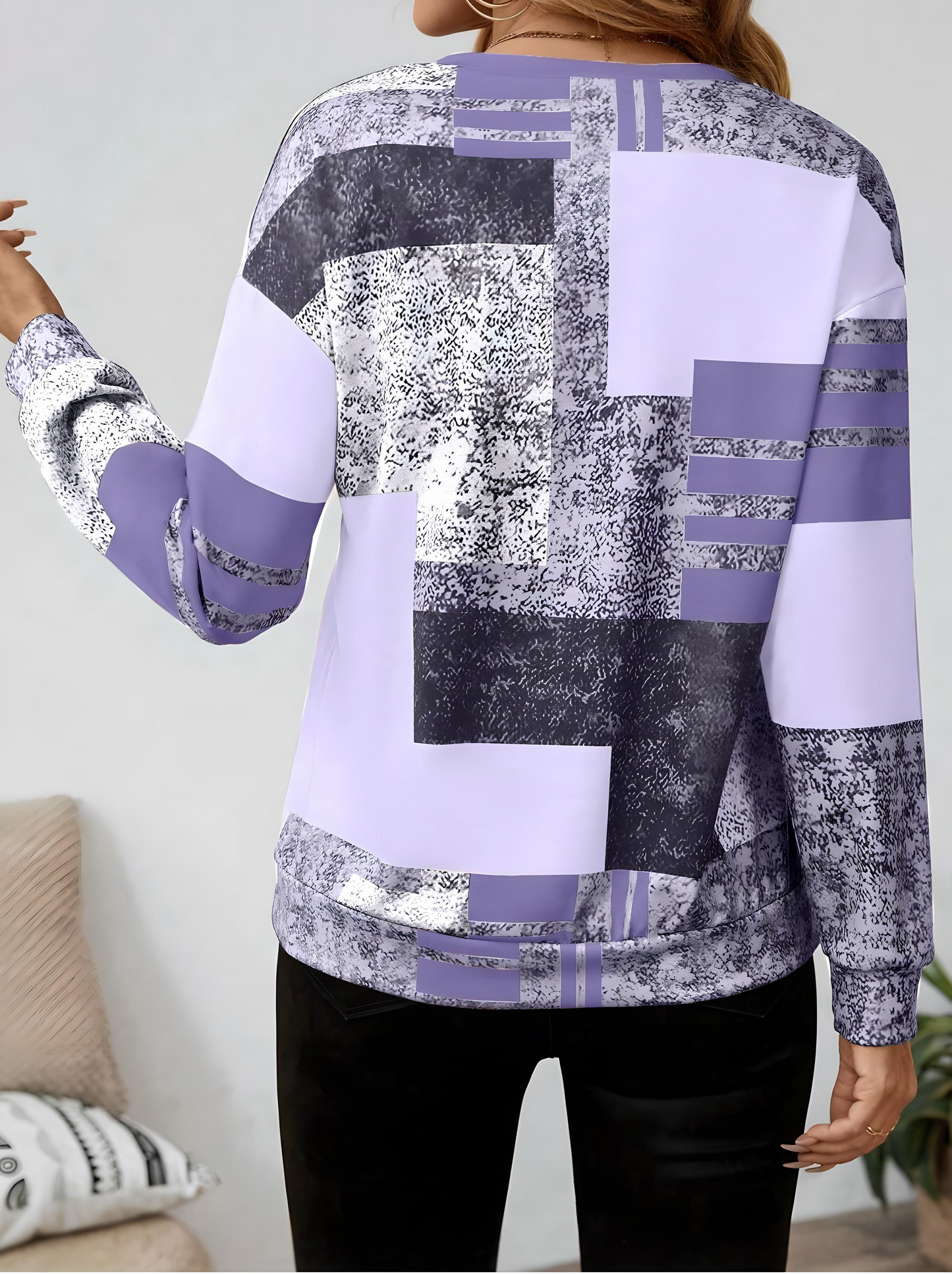 SANDRA – BLUSA ZIP-UP MODERNA