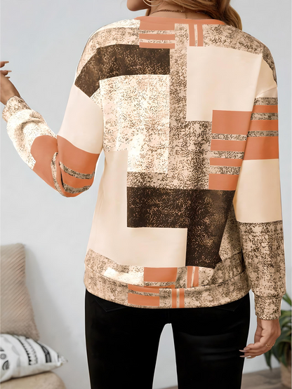 SANDRA – BLUSA ZIP-UP MODERNA