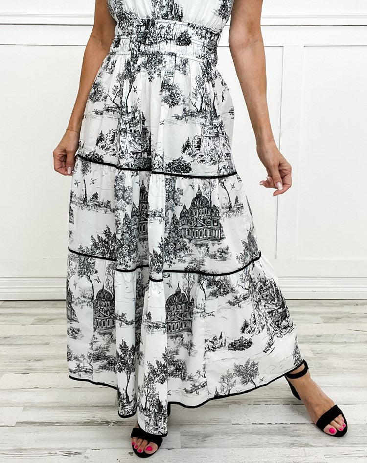 SAVANNAH – ELEGANZA TIMELESS ABITO MAXI A STRATI