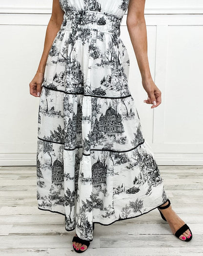 SAVANNAH – ELEGANZA TIMELESS ABITO MAXI A STRATI